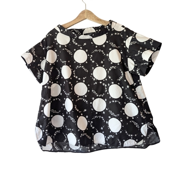 MaxMara Tops - Max Mara Weekend Star Circle Print Blouse